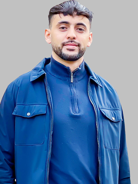 Portrait photograph of staff member, Mohamed Nadjib Hamza