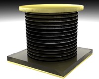 Semiconductor superlattice illustration