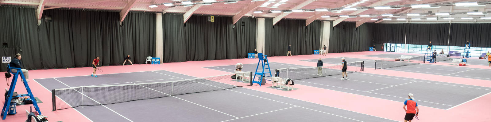 the Tennis Centre at Loughborough University