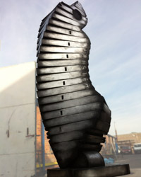 Twister sculpture by John Atkin