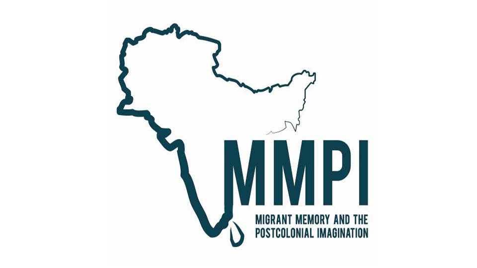Pictured is the Migrant Memory and the Post-colonial Imagination logo. 