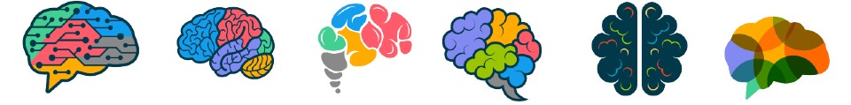 Brain illustrations 