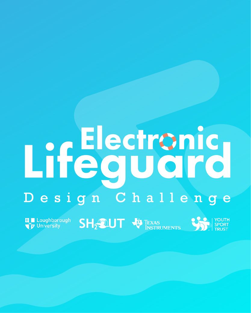 Pictured is the Electronic Lifeguard Design Challenge logo.
