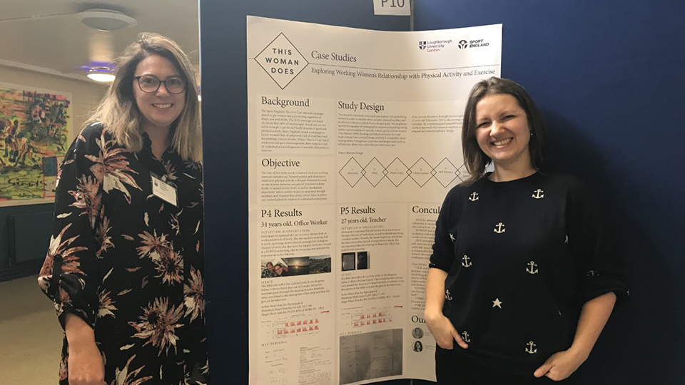 Dr Holly Collison and Dr Ksenija Kuzmina presented their project ‘This Woman Does!’.