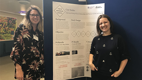 Dr Holly Collison and Dr Ksenija Kuzmina presented their project ‘This Woman Does!’