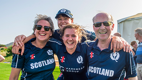 Lightning player and Scotland captain Kathryn Bryce has been selected to join FairBreak Global. Photo credit: Get Ready Images. 