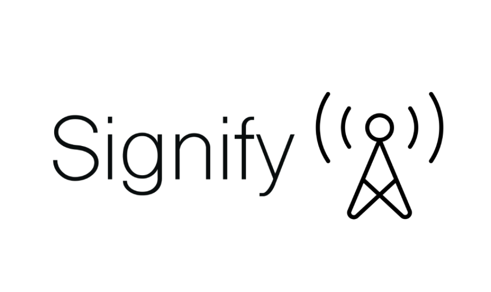 The logo for ethical data science company Signify Group
