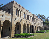photo of the conference building in Brisbane, Australia
