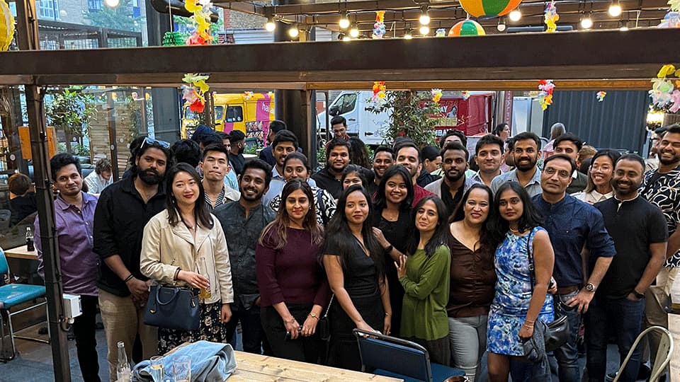 MBA students in London