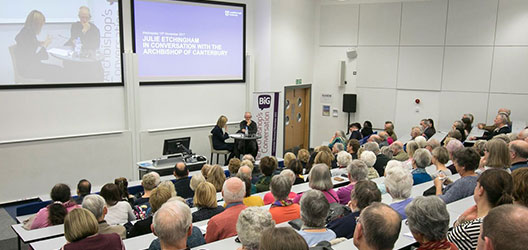 photo of Archbishop event at Loughborough University 