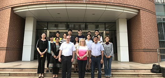 Dr Ragsdell at the School of Information Management at Sun Yat Sen University, China
