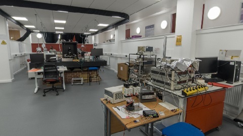 a Physics research lab