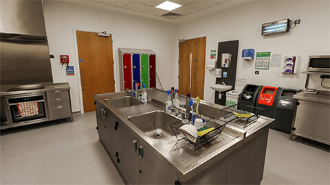 food preparation lab