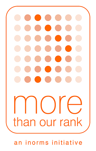 More than our rank - an inorms initiative