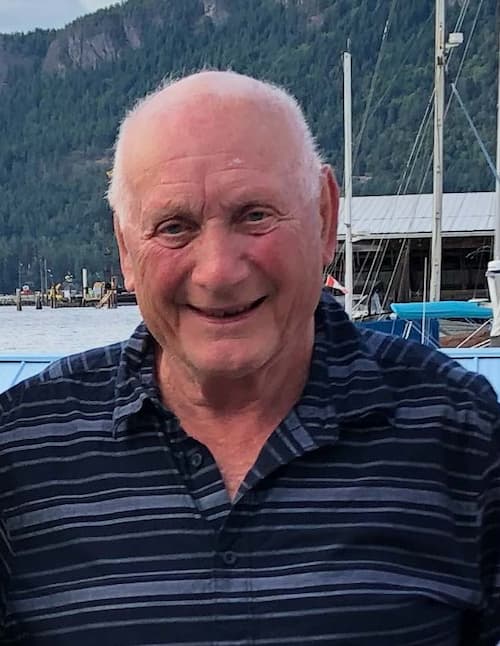 Peter Wilson, smiling