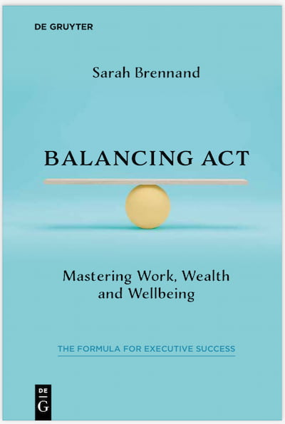 The front cover of Balancing Act by Sarah Brennand