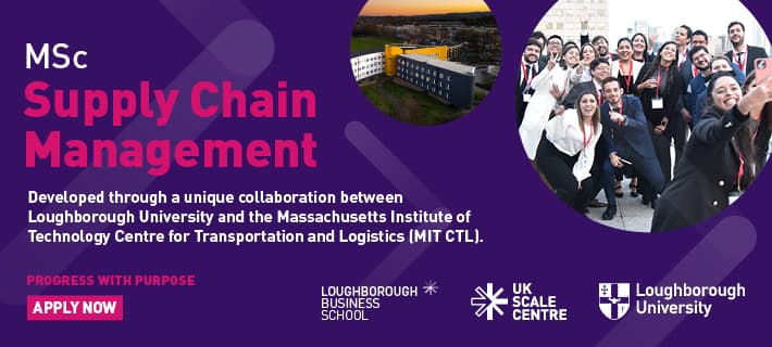 MSc Supply Chain Management programme promotion for current students