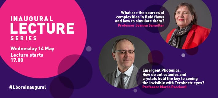 inaugural lecture May 14th