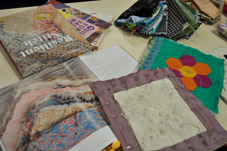 Student textiles work