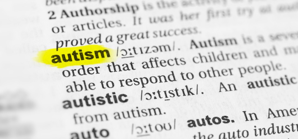Dictionary definition of autism