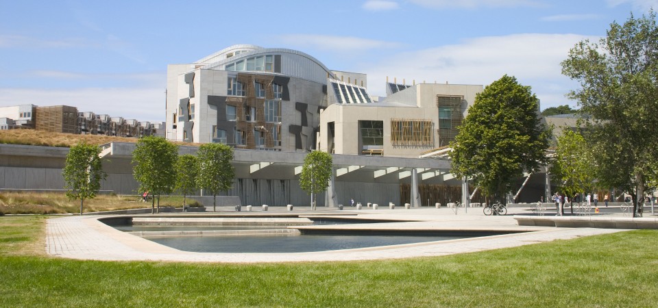 Scottish parliament building