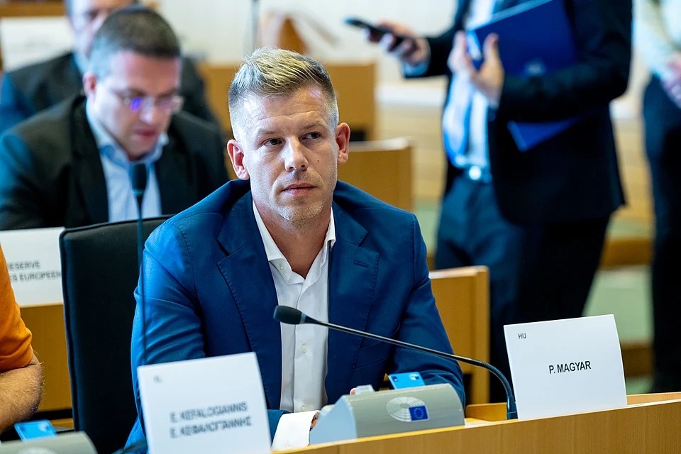 Newly elected Hungarian President, Péter Magyar.