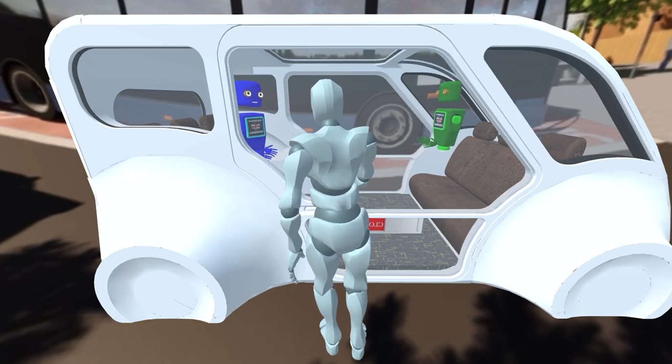 Researchers use virtual reality to understand how people respond when self-driving taxis go wrong