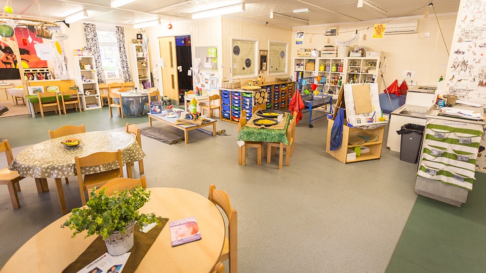 Investigators room at Loughborough University Nursery