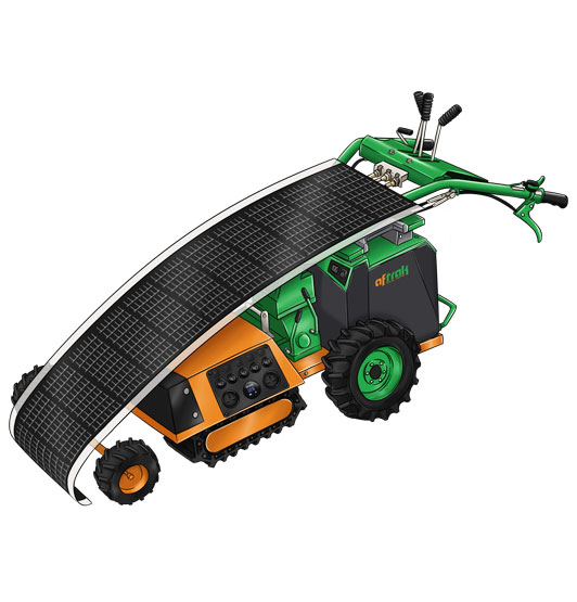 An illustration of the tractor