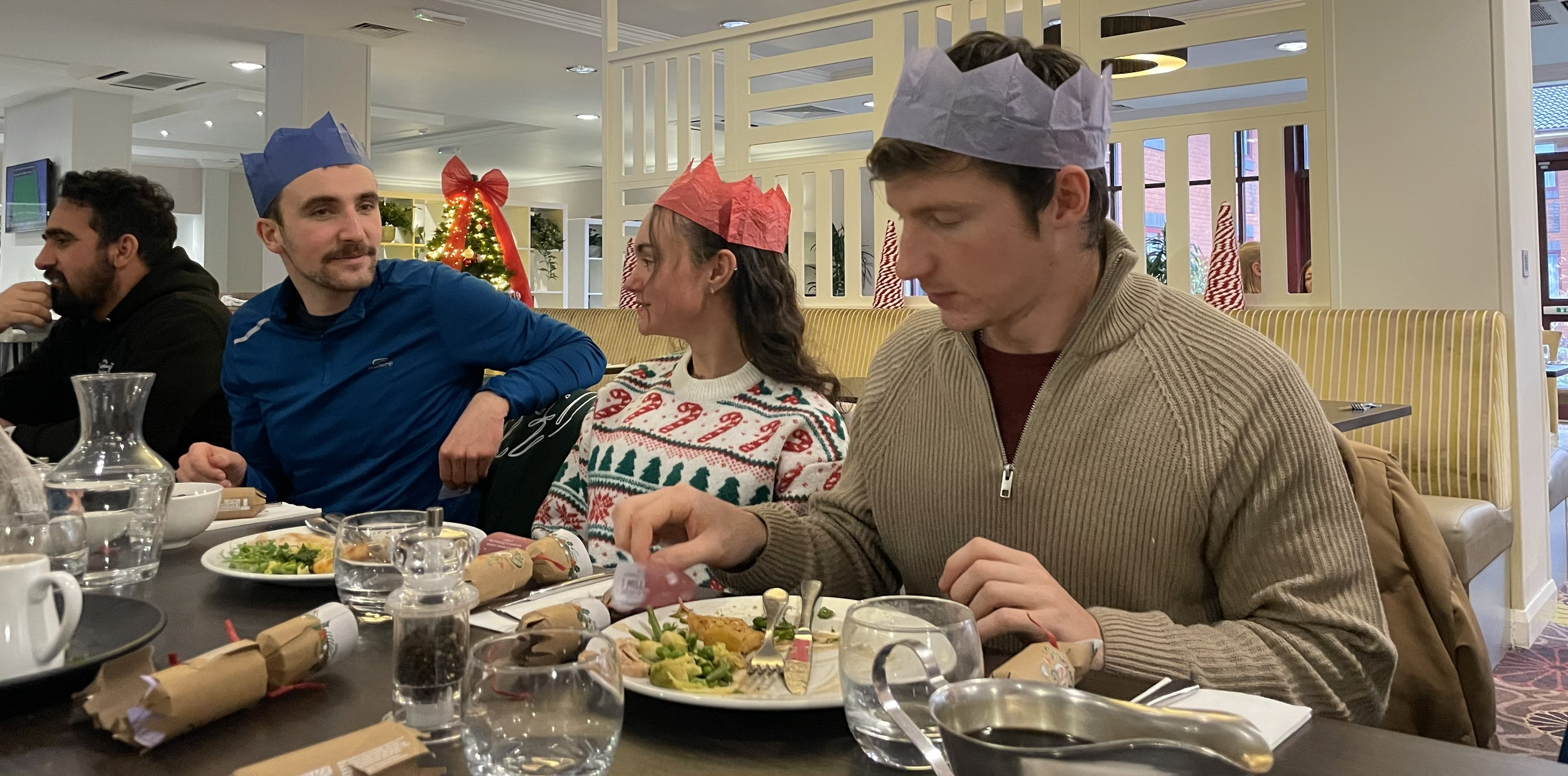 PhDs at Christmas Lunch