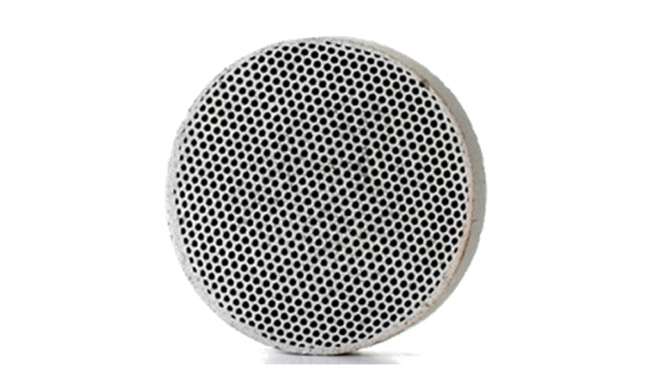 Photograph of the honeycomb lattice component