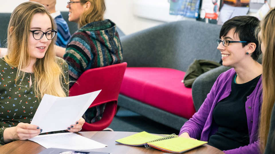 Students reviewing the MEC Open Research Policy