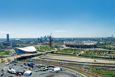 London aerial view