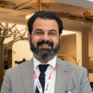 Headshot of IAS Residential Fellow Dr Abhilash Panda