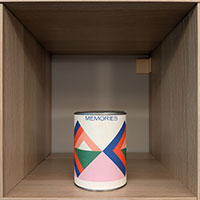A metal tin to place memories in