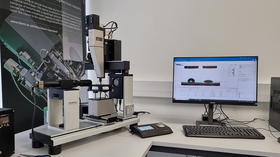 Contact angle OCA50 system