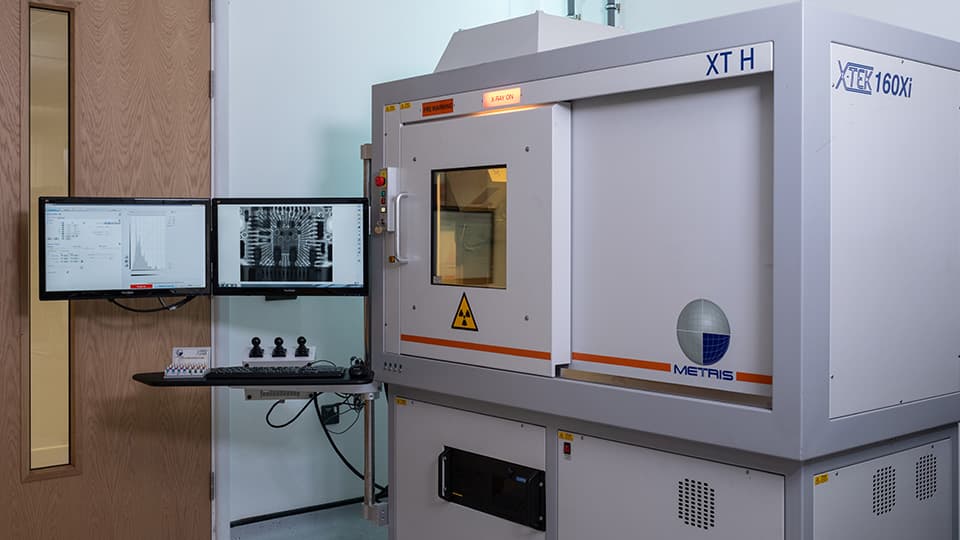 Image showing the micro CT system