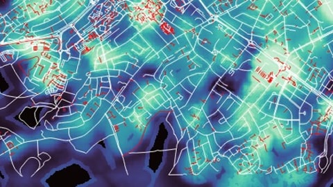 Image showing population in parts of Loughborough