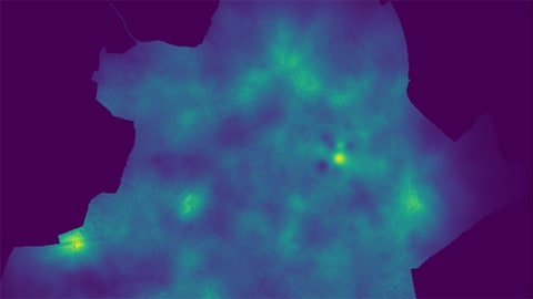 Image showing population in parts of Loughborough