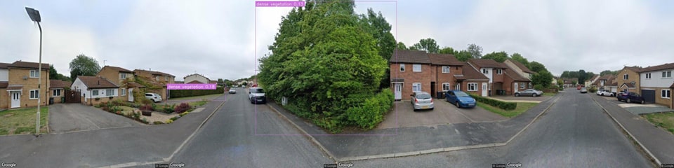 Spacial image looking at accessibility in an urban area