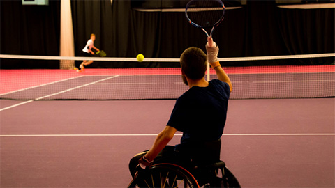 wheelchair tennis coaching