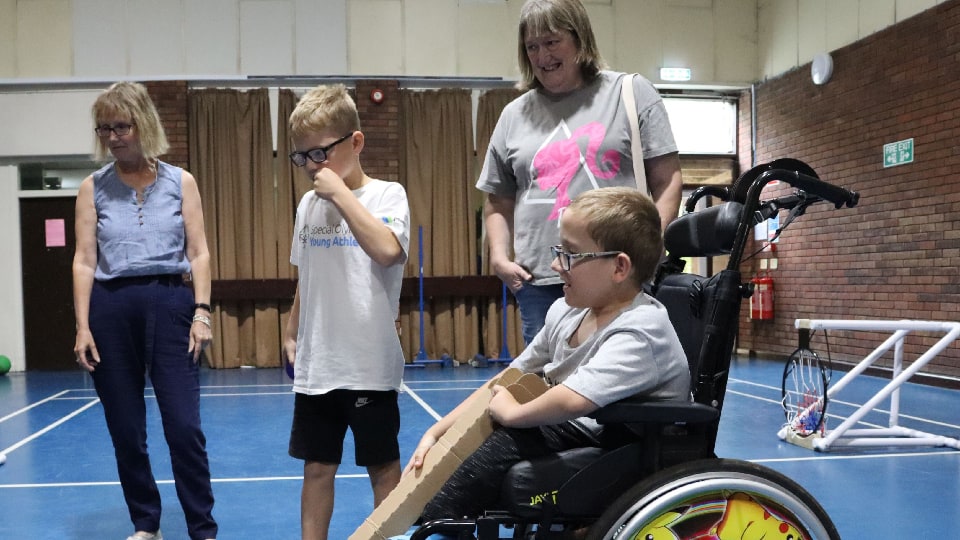 Boccia golf inclusive sports
