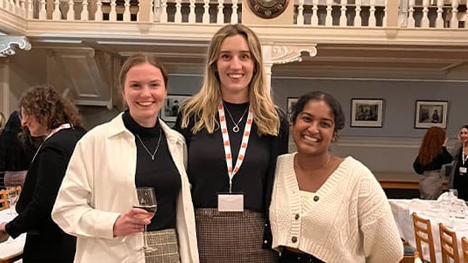 Students at the Women in Aerospace event