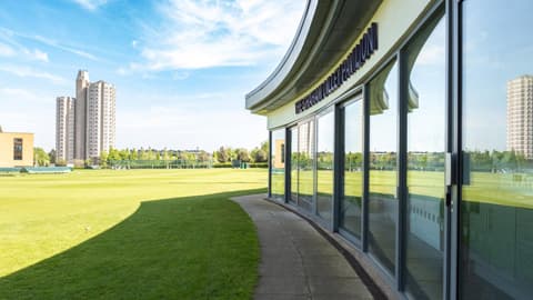 The Graham Dilley Pavillion.