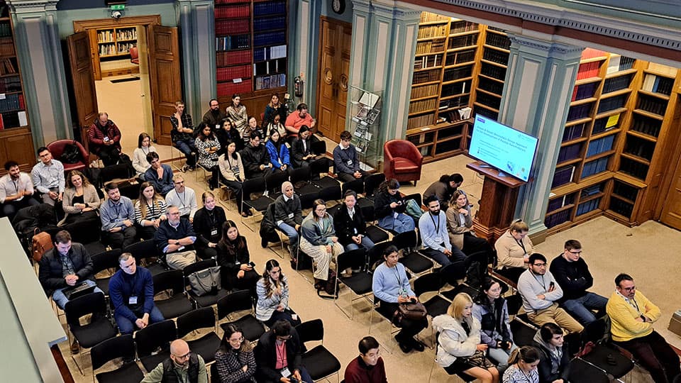 people seated for the Royal Society of Chemistry event