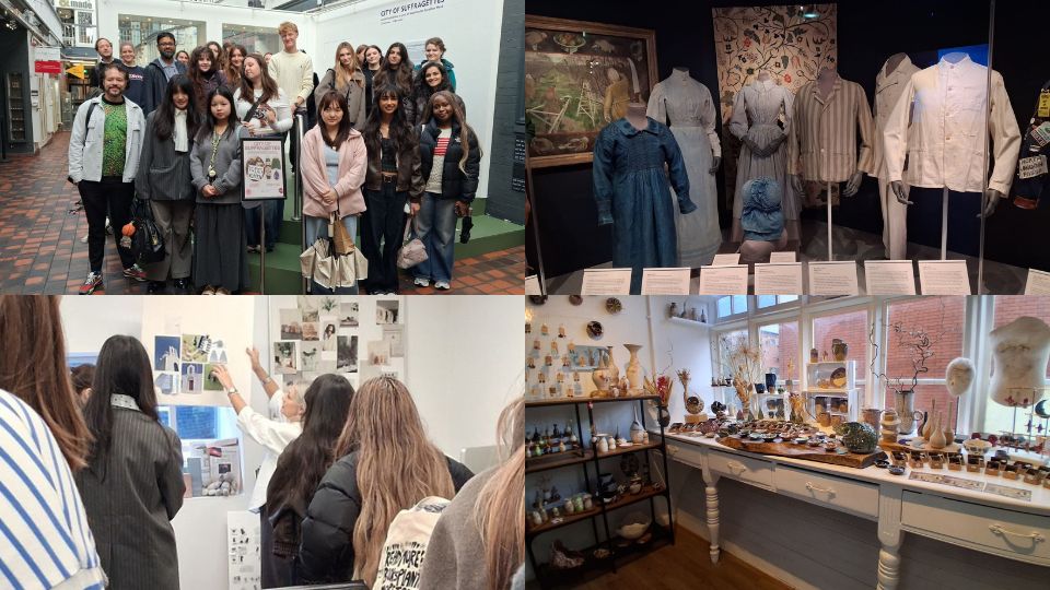 Fashion & Textile Studio Collage