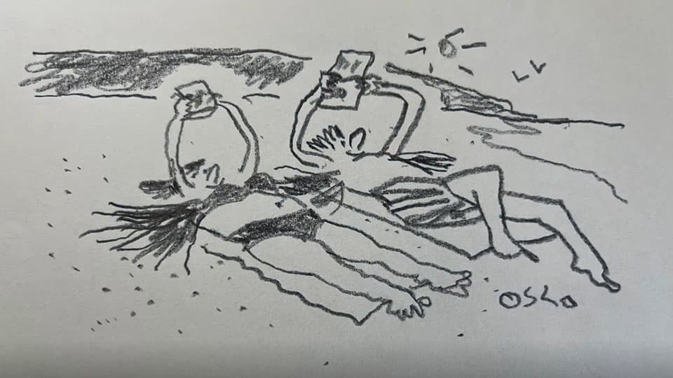 screenshot taken from Oslo Davis' video