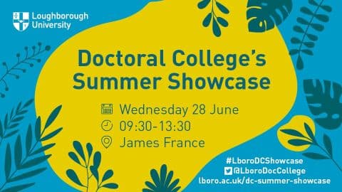 Image of poster for doctoral showcase