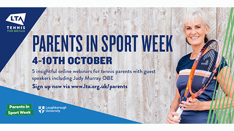 Parent in Sport week flyer