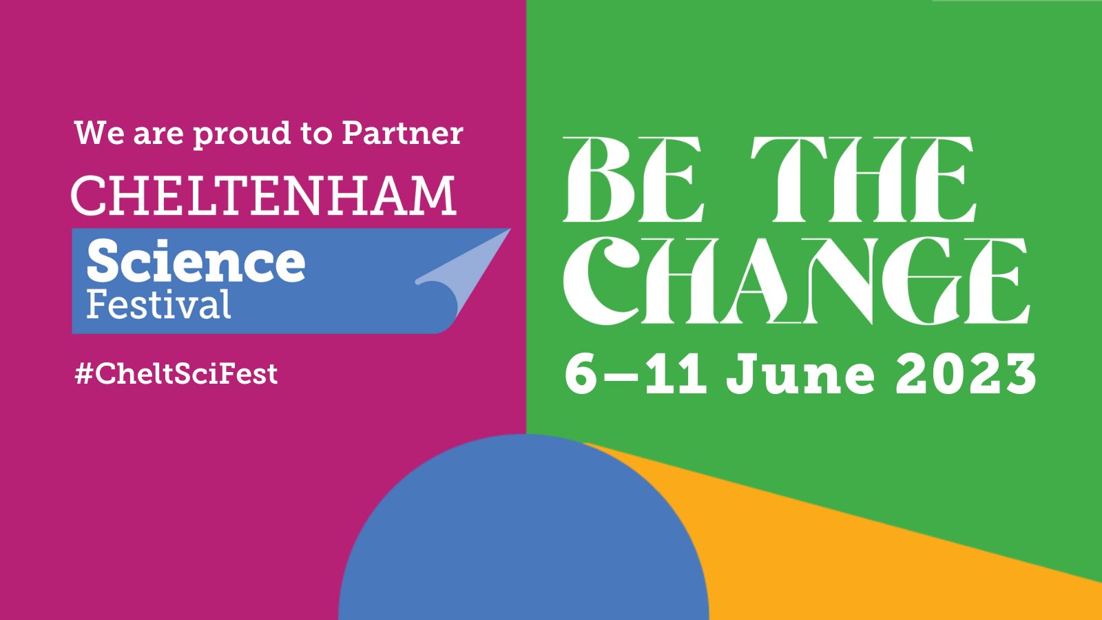 graphic for cheltenham science festival